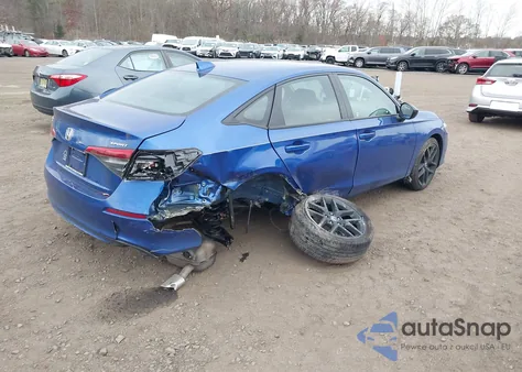 2024 Honda Civic Sport z USA, uszkodzony, nr VIN 2HGFE2F54RH517242